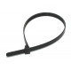 RELEASIBLE CABLE TIE 300x7,6mm BLACK