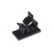 RELEASIBLE CABLE HOLDER Ø14mm BLACK