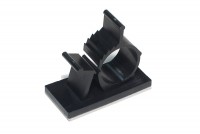 RELEASIBLE CABLE HOLDER Ø14mm BLACK