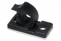 RELEASIBLE CABLE HOLDER Ø6,5mm BLACK