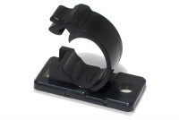 RELEASIBLE CABLE HOLDER Ø13mm BLACK