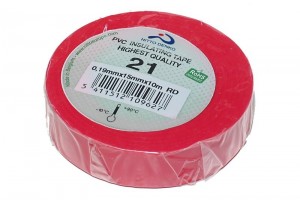 NITTO 21 PVC PLASTIC TAPE RED