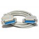 D25 NULL MODEM CABLE 3m