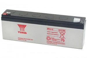 Yuasa 12V 2,3Ah SEALED LEAD ACID BATTERY