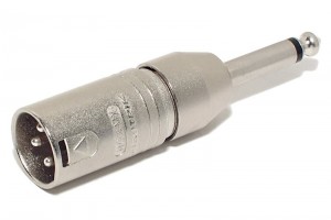 ADAPTERI PLUGI MONO 6,3mm / XLR UROS