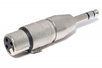 ADAPTERI PLUGI STEREO 6,3mm / XLR NAARAS