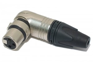 Neutrik XLR-FEMALE 3-PIN ANGLE