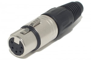 Neutrik XLR-FEMALE 5-PIN