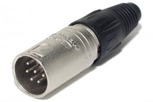 Neutrik XLR-MALE 6-PIN