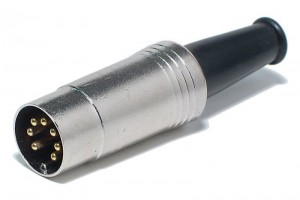 Neutrik DIN CONNECTOR MALE 7-PIN 270°