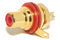 Neutrik RCA PANEL CONNECTOR RED