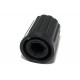 CONTROL KNOB 6mm AXIS Ø14mm BLACK