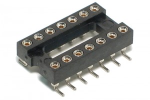 IC SOCKET 14-PINS SMD (DIP14, DIL14)