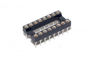 IC SOCKET 16-PINS (DIP16, DIL16)