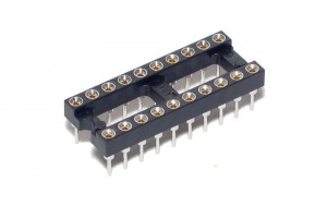 IC SOCKET 20-PINS (DIP20, DIL20)