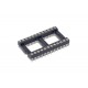 IC SOCKET 24-PINS 600mils (DIP24,DIL24)