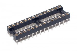 IC SOCKET 28-PINS (DIP28, DIL28)