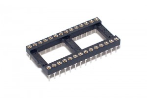 IC SOCKET 28-PINS 600mils (DIP28,DIL28)