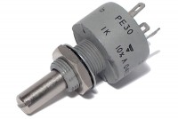 TÄYSIN SULJETTU CERMET-POTENTIOMETRI 6mm 3W LIN 1,0kohm