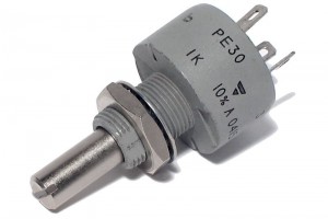 FULLY SEALED CERMET-POTENTIOMETER 6mm 3W LIN 4,7kohm