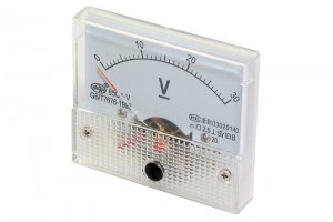 ANALOGUE PANEL METER VOLTAGE 0-30VDC