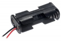 BATTERY HOLDER 2x AA WITH WIRES