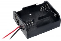 BATTERY HOLDER 2x C IN PARALLEL WITH WIRES
