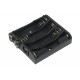 BATTERY HOLDER 4x AAA IN PARALLEL