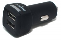 TWIN USB CHARGER FOR CAR USE 3,4A 5V