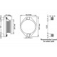 SMD POWER INDUCTOR 100µH 3,1A 19x15mm