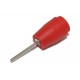 SAFETY BANANA PIN SOCKET 2/4mm 25A 1kV RED