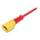 4mm TEST PROBE SHIELDED RED