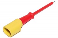 4mm TEST PROBE SHIELDED RED