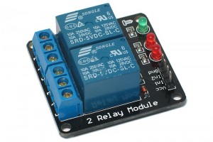 RELAY MODULE 2-CH 5VDC