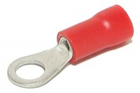 RING TERMINAL 4,3mm RED