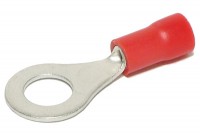 RING TERMINAL 6,4mm RED