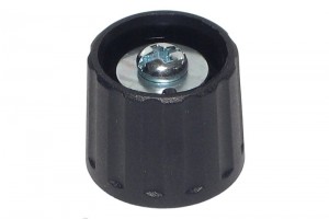 KNOB 6/21mm BLACK