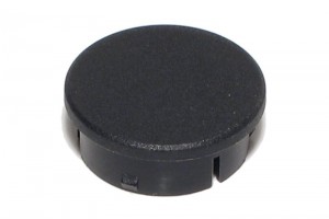 FLAT CAP 21mm BLACK