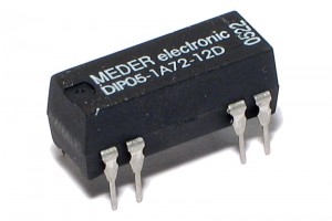 REED RELAY DIL 1,25A 12VDC +DIODE