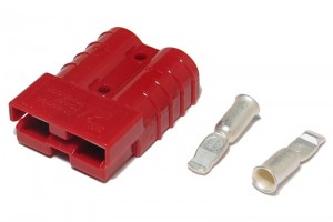 UPS BATTERY CONNECTOR 50A 600V RED