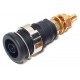 4mm SAFETY BANANA SOCKET BLACK