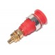 4mm SAFETY BANANA SOCKET RED