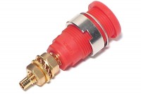 4mm SAFETY BANANA SOCKET RED