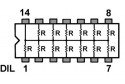 RESISTOR NETWORK DIL BUS